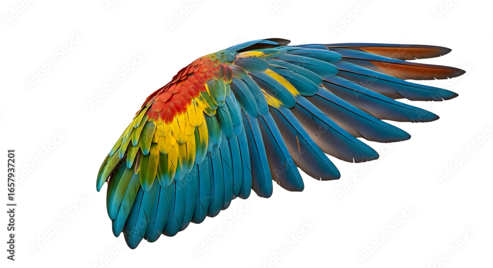 Fototapeta premium blue and yellow macaw