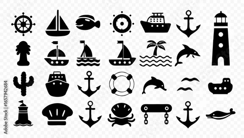 Nautical Icon Set
