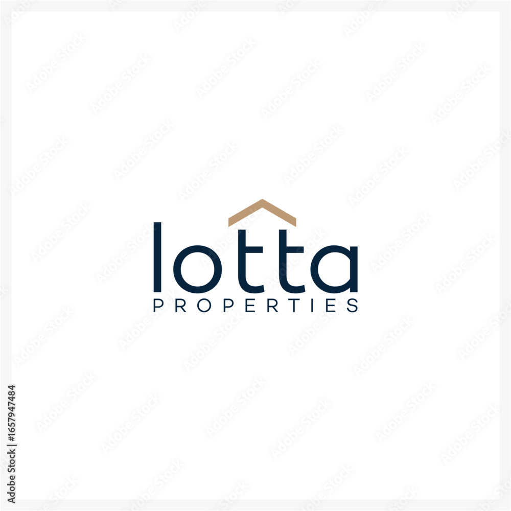 Modern Real Estate Logo Design Concept Modern Real Estate Logo Design Concept