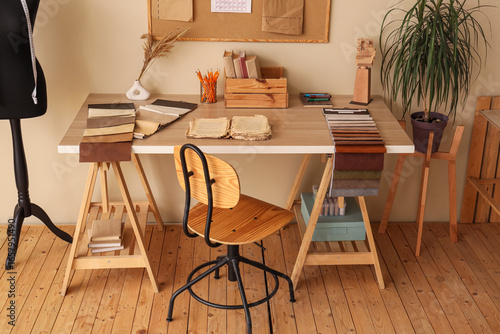 Interior of stylish atelier...