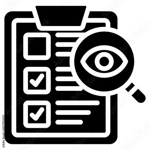 Review Glyph Icon