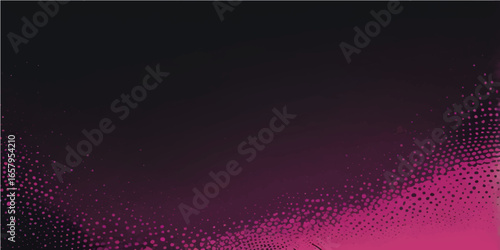 Smooth purple and blue glowing waves create an abstract motion design on a dark background