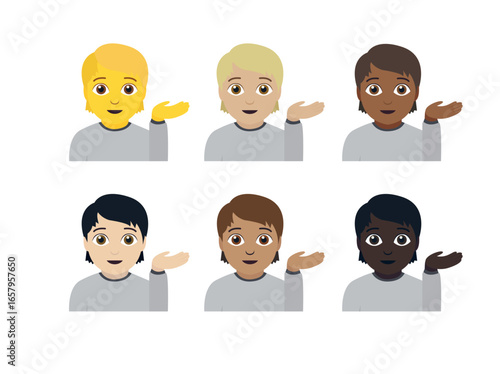 Person Tipping Hand flipping hair what ever I told you so person emoji symbol sign icon vector illustration isolated flat sassy sassiness sarcasm