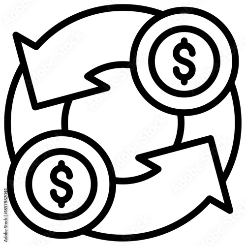 Money Cycle Icon