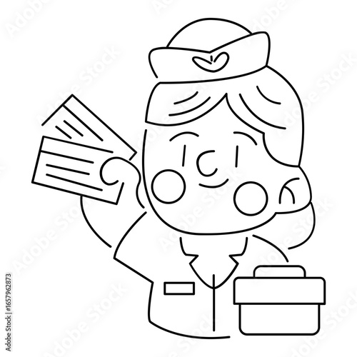 flight attendant