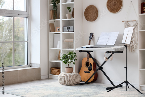 Interior of living room wit...