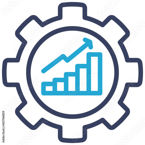 Efficiency Outline Color Icon