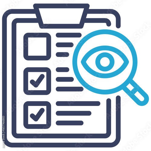 Review Outline Color Icon