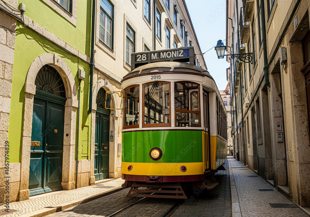 Fototapeta premium Lisbon Tram Twenty Eight