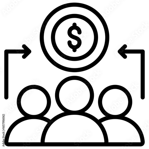 Crowdfunding Icon