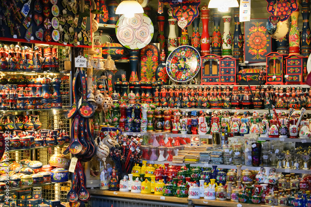 Fototapeta premium ハンガリー_ブダペスト中央市場