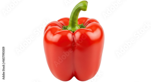 Tableau sur toile Isolated Red Bell Pepper