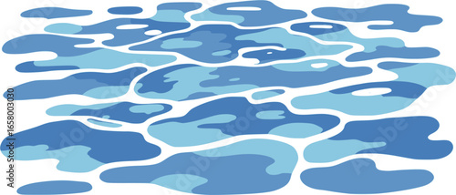 Abstract water surface. Vector illustration. JPEG version.