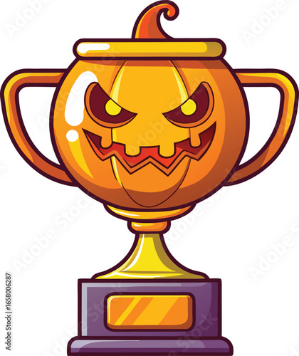 Halloween Trophy Awards Spooky Pumpkin Halloween Trophy Cup