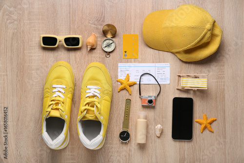 Traveler's accessories, tic...