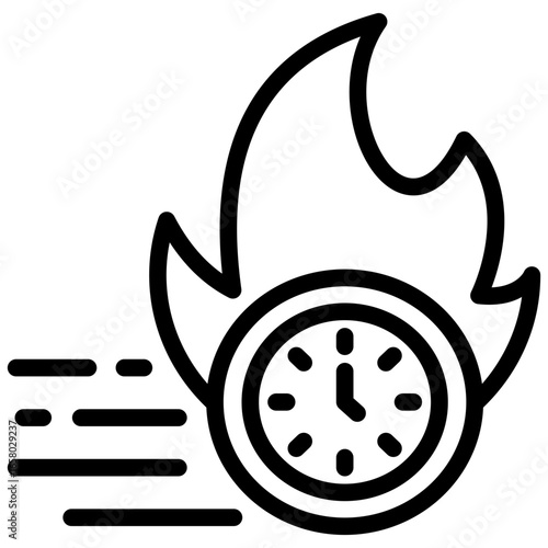 Speed Outline Icon