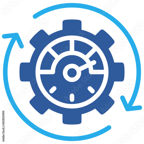 Optimization Blueprint Icon