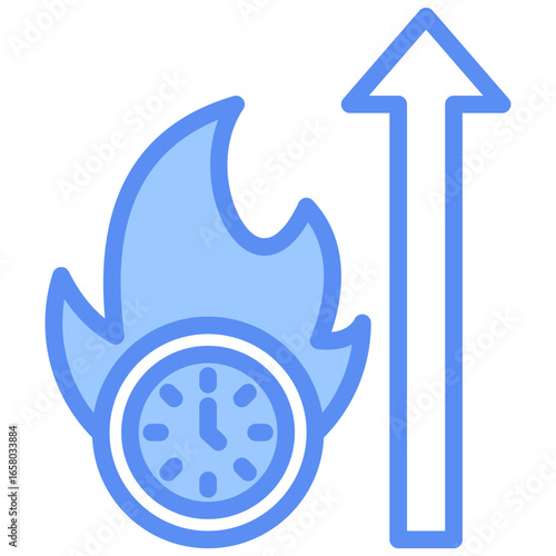 Momentum Blue Icon