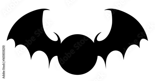 Flying Shadow nocturnal spirit bat silhouette horned wings full moon phantom dream whisperer