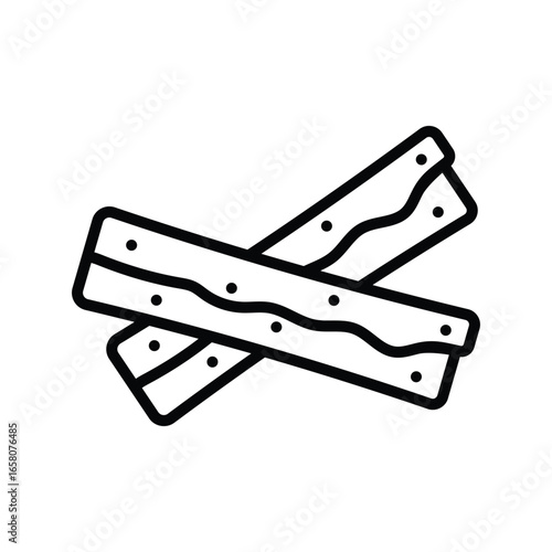 cinnamon icon vector design template simple and clean
