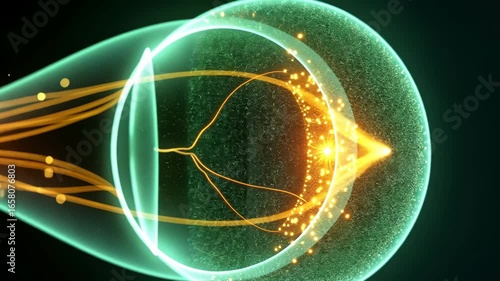 human eye, vision health, optical nerve. Eye anatomy. Retina processes visual data. Optic nerve transmits information. Eye structure supports sight.