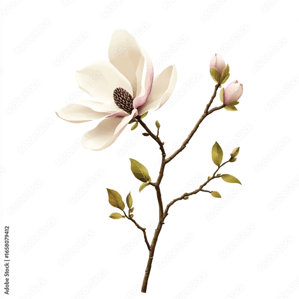 Obraz premium a magnolia branch