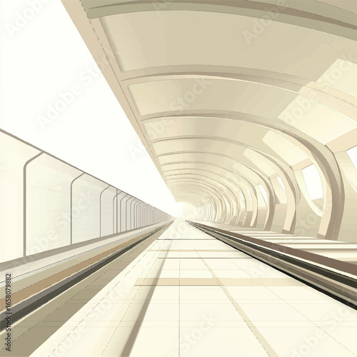 a metro station