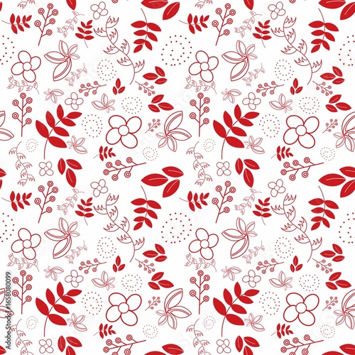 seamless floral pattern 4342