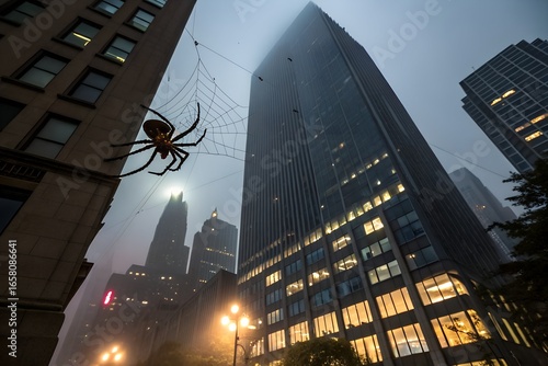 Halloween backdrop featuring a silhouetted pumpkin