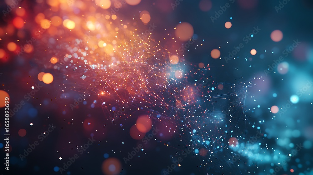 Fototapeta premium Powerful data center corridor with futuristic server racks high resolution picture