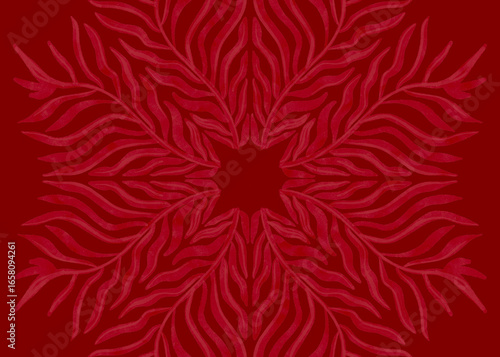 Intricate floral pattern