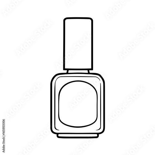 A bottle of blue cologne with a transparent cap is isolated on a white background, highlighting the luxurious liquid inside