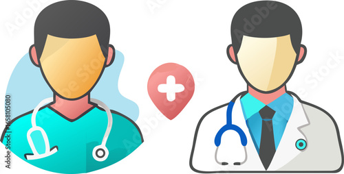 Medical Consultation Illustration