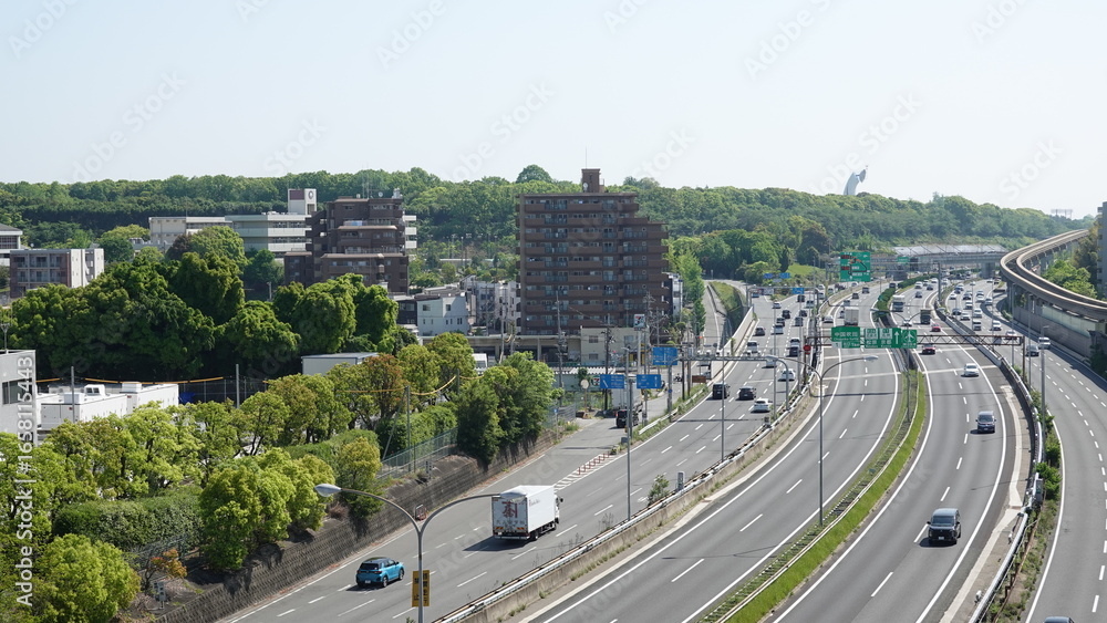 Obraz premium 都市風景