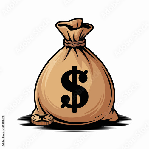 bag with money