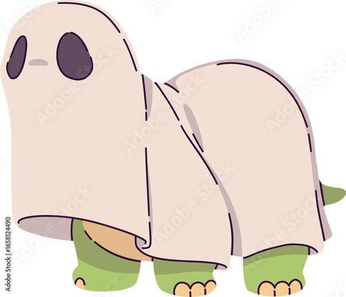 Pet in Ghost Costume