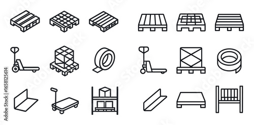 Minimalist Packaging Icons