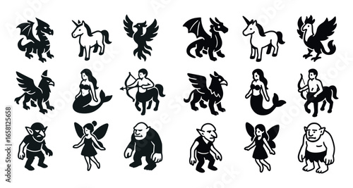 Fantasy Icon Grid