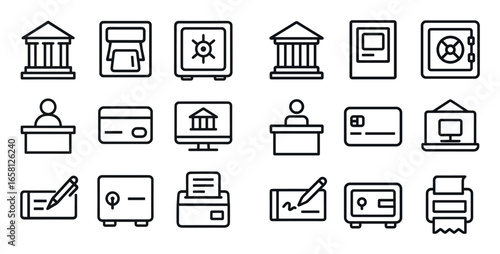 Minimalist Finance Icons