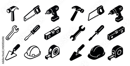 Construction Tools Icons