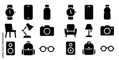 Minimalist Icon Grid