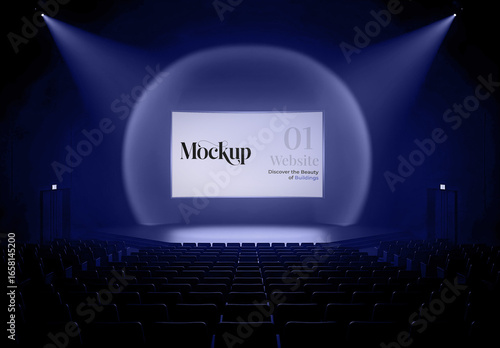 Auditorium Screen Mockup