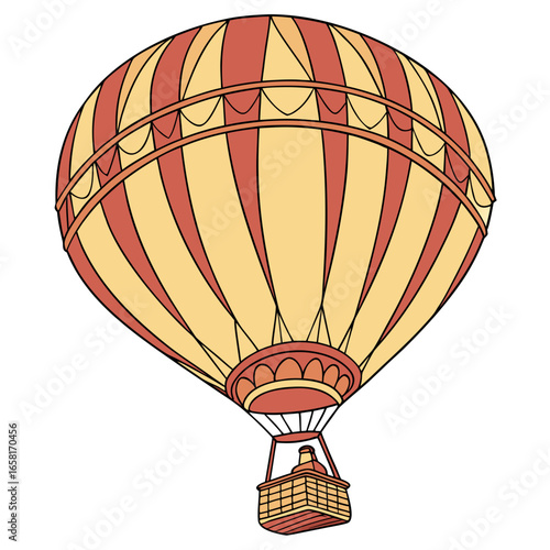 Vintage Hot Air Balloon Ride