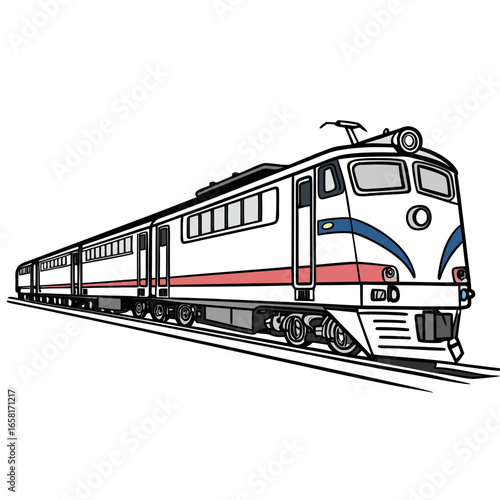 Railroad Commuter Transport Vehicle