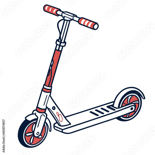 Fun Ride Stylish Kick Scooter