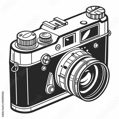 Vintage Camera Illustration