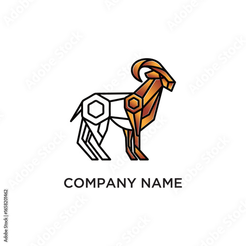 goat geometric logo