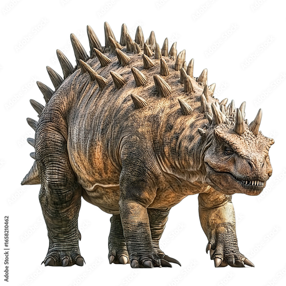 Fototapeta premium Ankylosaurus Dinosaur 3D Render