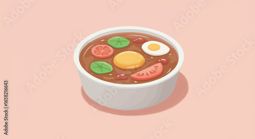 soup with vegetables