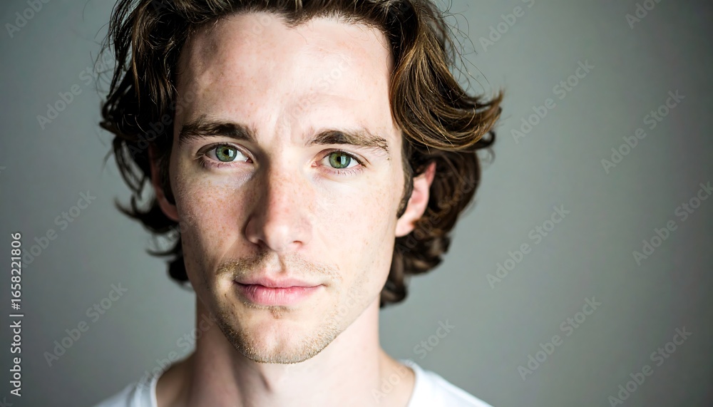 Fototapeta premium Close-up portrait of a man (2)